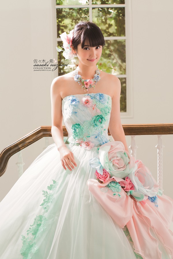 ウェディングドレス カラードレス スレンダー 佐々木希コレクション